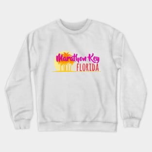 Life's a Beach: Marathon Key, Florida Crewneck Sweatshirt